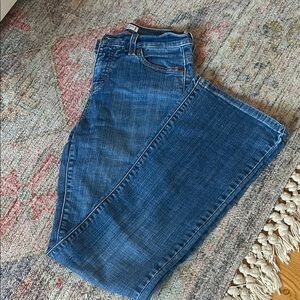 Classic Blue Levi Boot Cut Denim Jeans